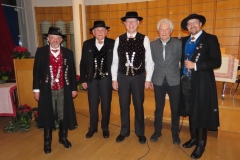 20 Jahre: Korbinian Reischl, Theresa Steurer, Markus Schneider, Bonifatius Ecker, Albrecht Ziehfreund, Franz und Christl Wantscher, Ludwig Hartl, Irmgard Bachinger